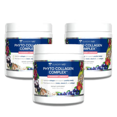 Gundry MD Phyto Collagen Complex tub front with strawberry lemonade flavor for daily wellness