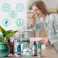 GuruNanda daily dental care kit designed for convenient routine.