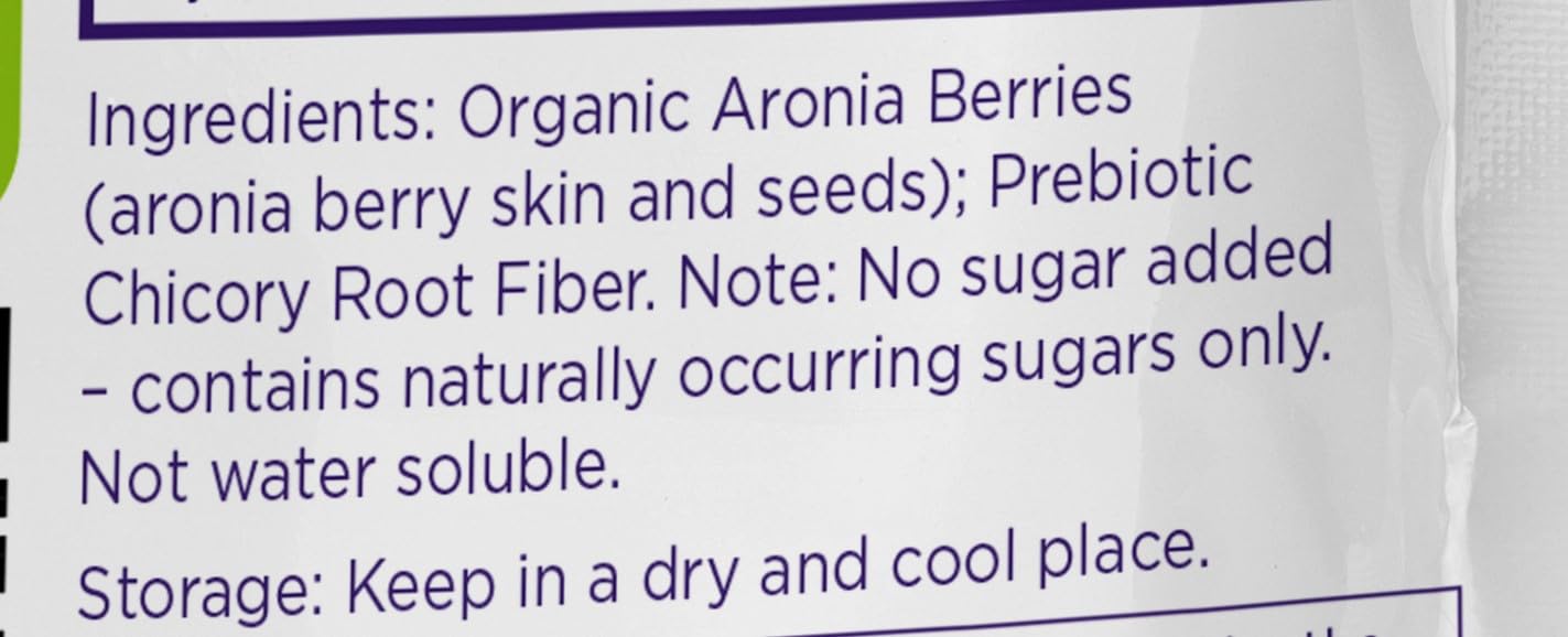 GUT BAR Aronia powder scoop with berries shows easy daily mix