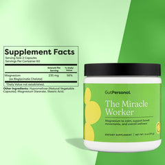 GutPersonal Miracle Worker strawberry flavor powder close-up