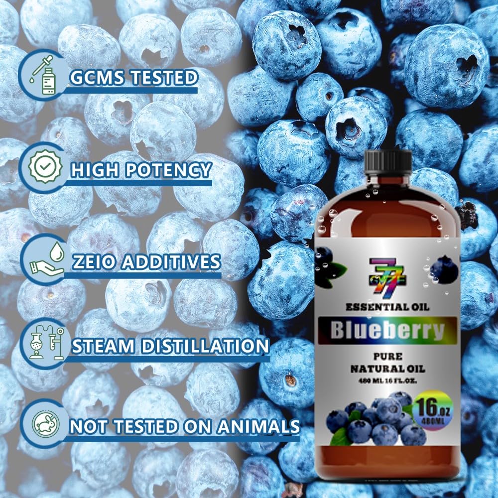 GV77ZF Blueberry Essential Oil in a yoga meditation space