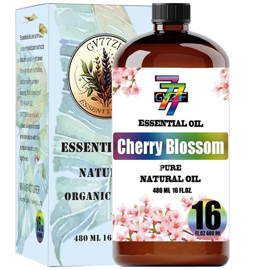 GV77ZF Cherry Blossom Essential Oil bottle delivering rich aroma for DIY candles