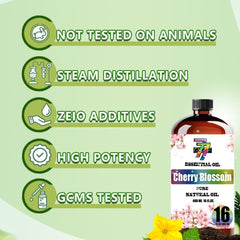 GV77ZF Cherry Blossom essential oil for handmade soaps and skincare projects