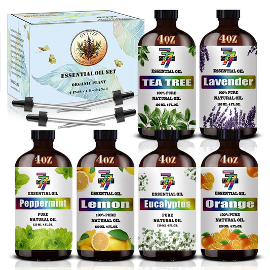 GV77ZF essential oil set box for gifting and aromatherapy arrangements