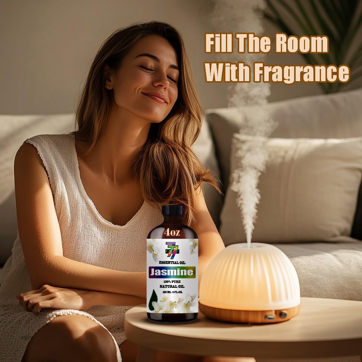 GV77ZF Jasmine oil for spa-like massage at home