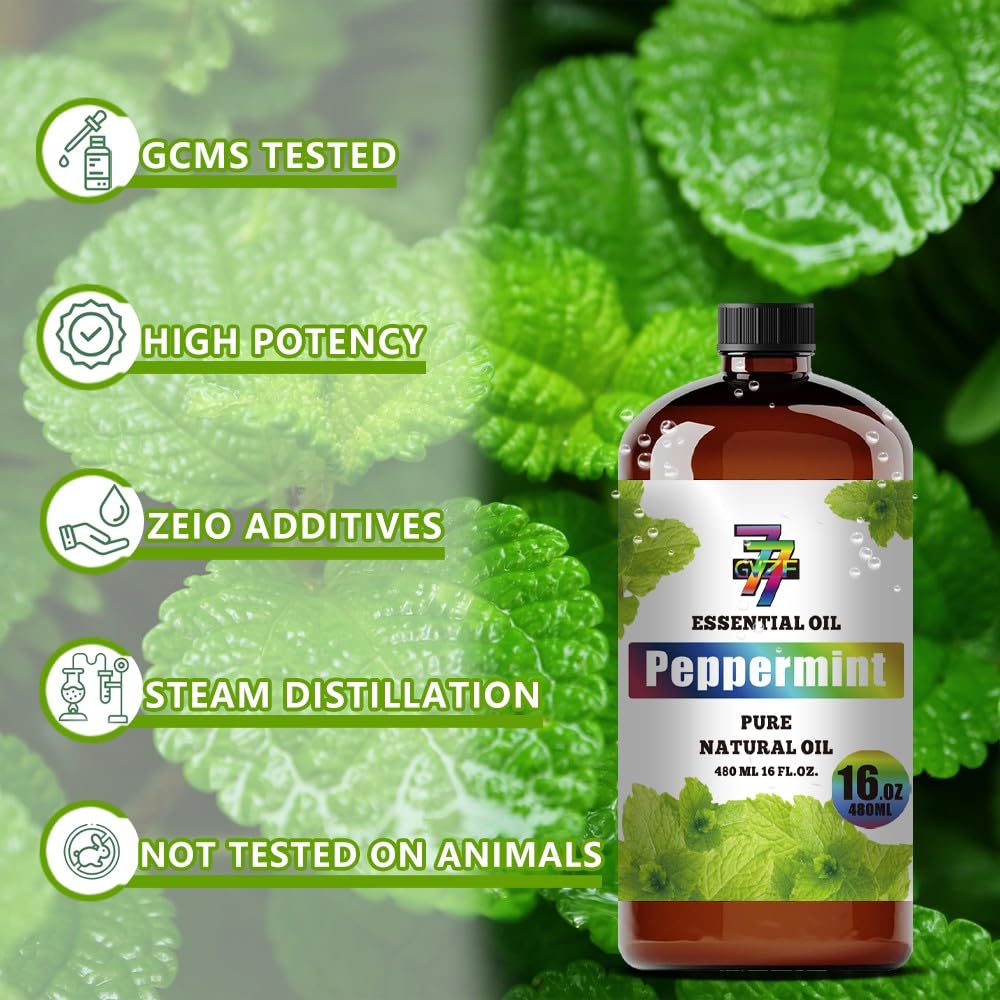 GV77ZF peppermint oil for yoga or meditation sessions