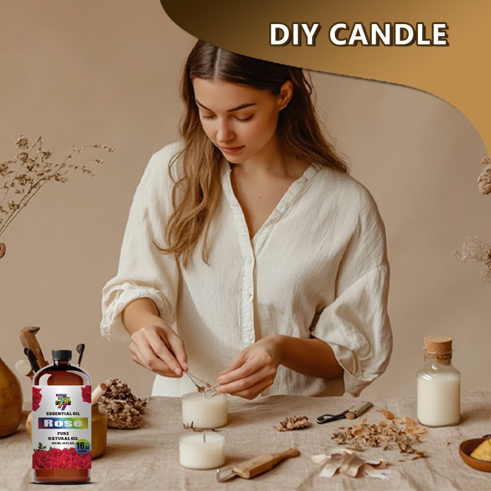 GV77ZF Rose Essential Oil suitable for candles and soaps