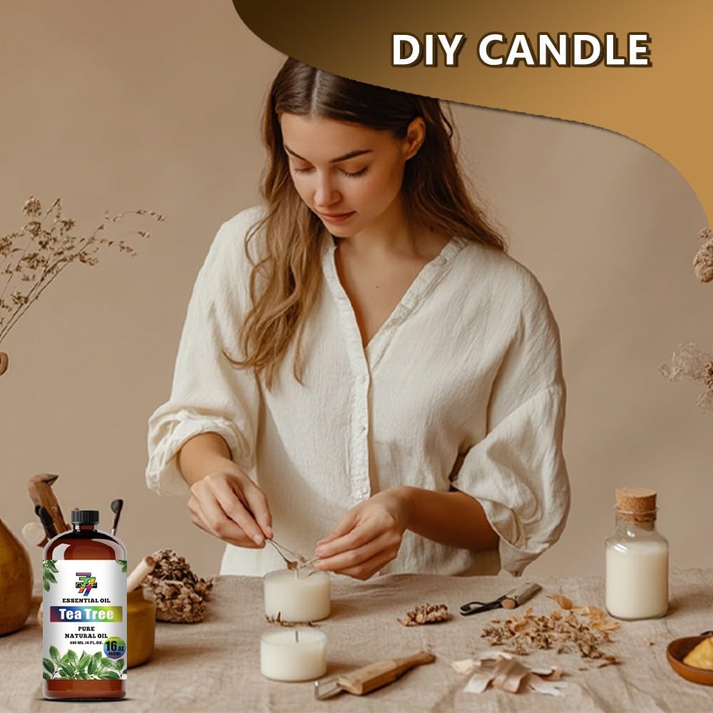 GV77ZF Tea Tree oil for natural cleaning solutions at home.