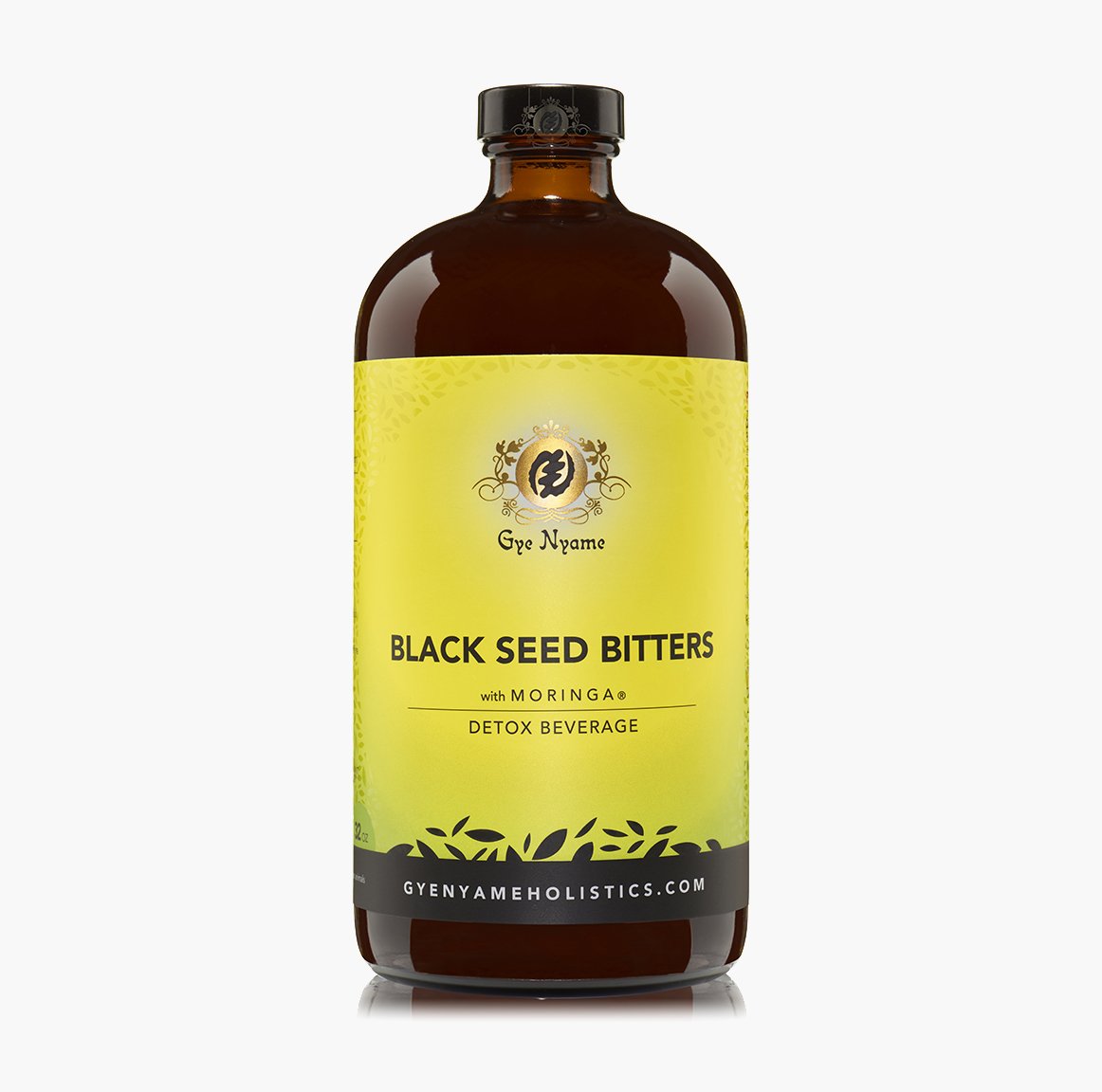 Gye Nyame Detox 32oz bottle front view for daily hydration rituals