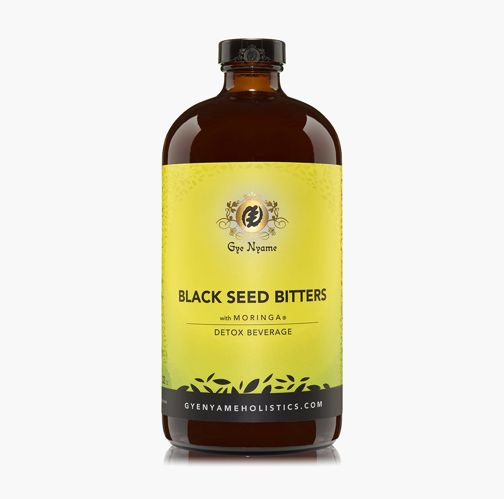 Gye Nyame Detox 32oz bottle front view for daily hydration rituals