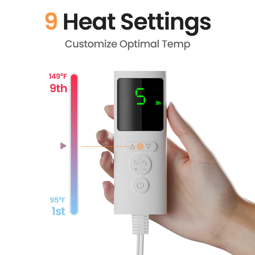 GYENNO heating pad for cramps delivers rapid, comforting warmth