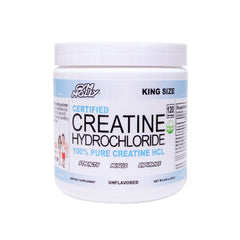 Gym Molly Creatine HCL powder bottle, ready for a post-workout shake.