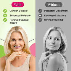 Gynatrof oil-free, glycerin-free, paraben-free formula for comfort
