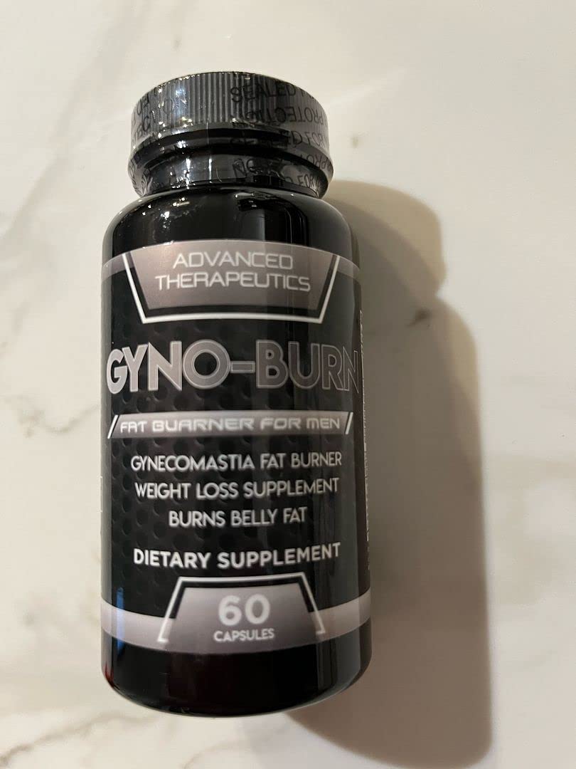 Gyno-Burn brand bottle shot suggesting travel-friendly fat management support.