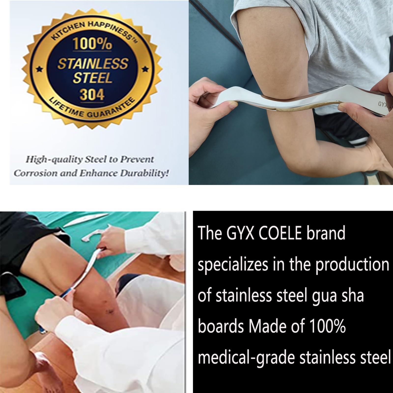 GYX COELE in-use massage techniques support myofascial release and recovery