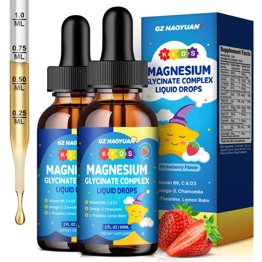GZ HaoYuan Kids magnesium drops bottle pour for easy daily dosing