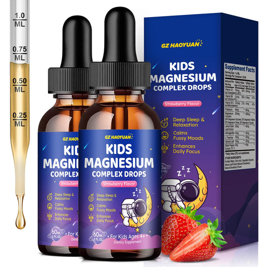 GZ HaoYuan Kids Magnesium bottle pour easy, mess-free calming after school