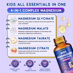 GZ HaoYuan Kids Magnesium liquid drops close-up droplets signaling dosage accuracy