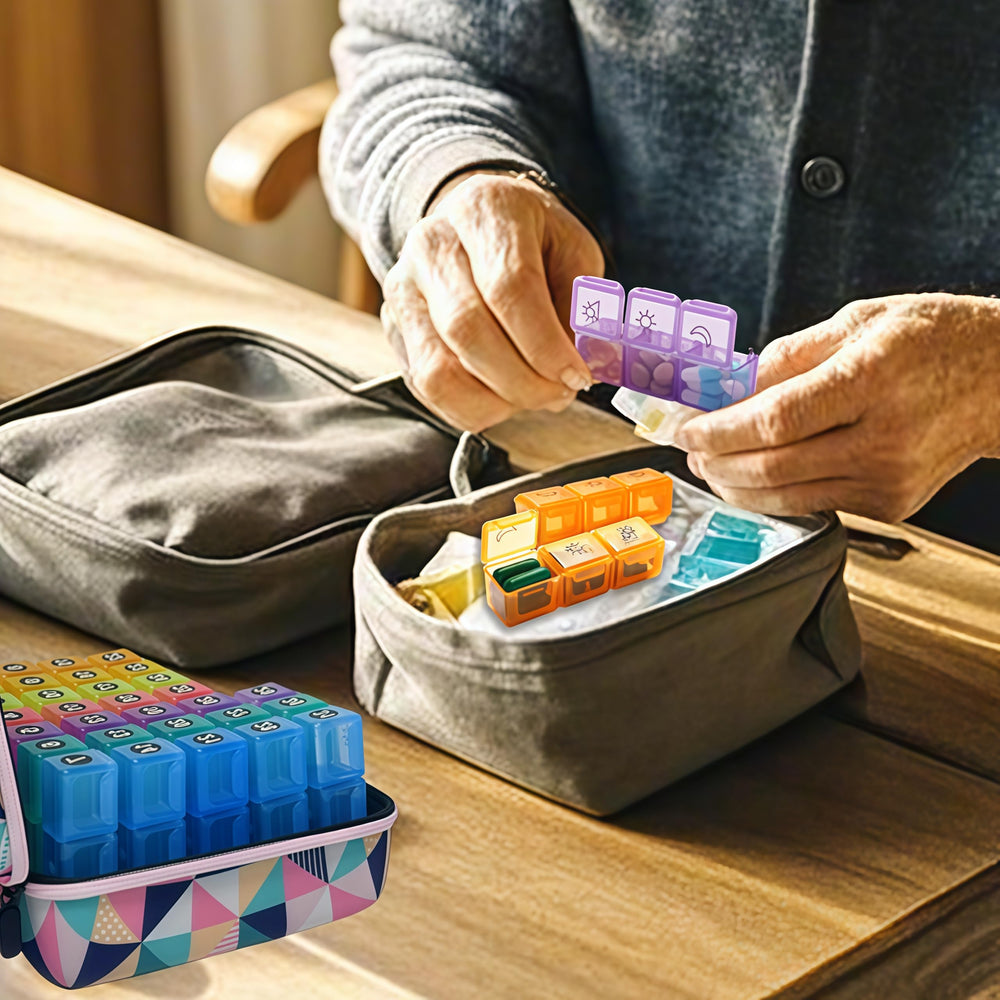 GZWENHAN day/date marks help track dosage times accurately.