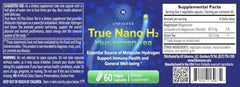 True Nano H2 Green Tea capsules provide convenient daily energy and focus