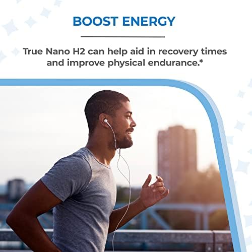 Travel-friendly bottle for True Nano H2 Plus during busy days.