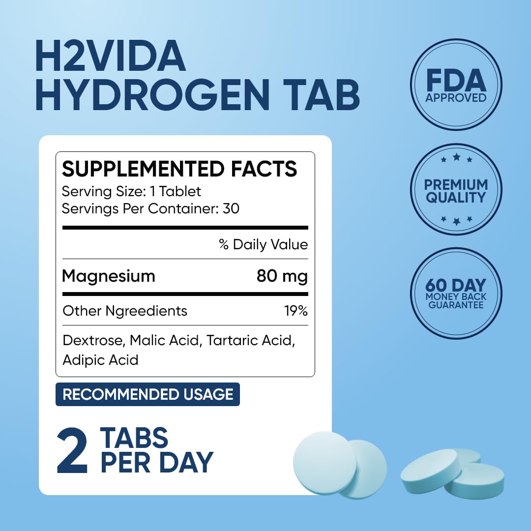 H2Vida unflavored tablets ideal for keto-friendly hydration routines.