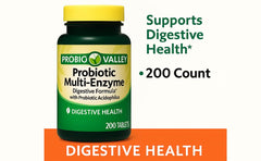H4U Spring Valley probiotic multi-enzyme pack ready for daily gut wellness