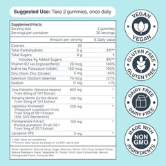 Habit + Habitat Prostate Shield Gummies are cruelty-free and vegan.