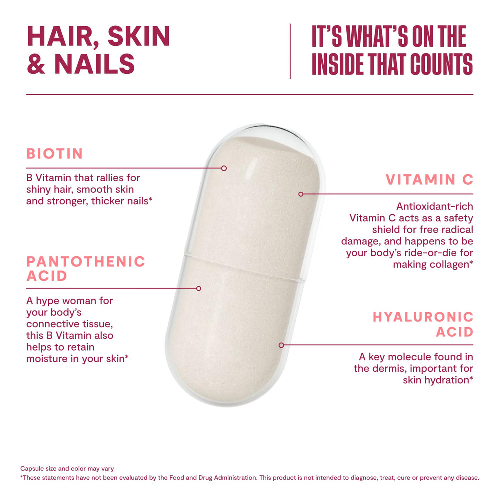 H' Habit Rosehip extract visual hinting at skin nourishment