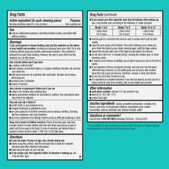 Habitrol nicotine gum pack with label shows quick, discreet cravings relief.