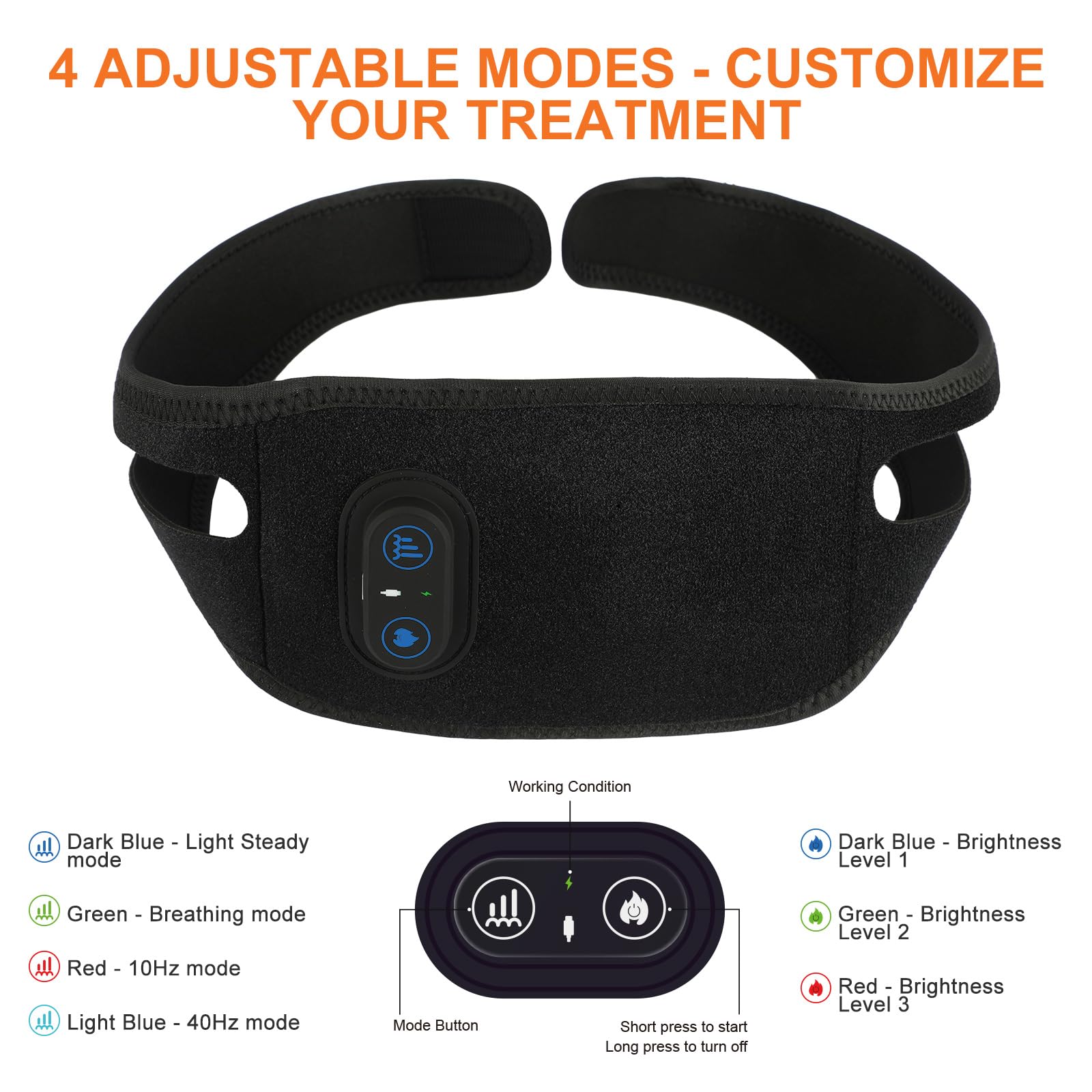 Haeglauv infrared 850nm LEDs reach deeper tissue for relaxation and comfort