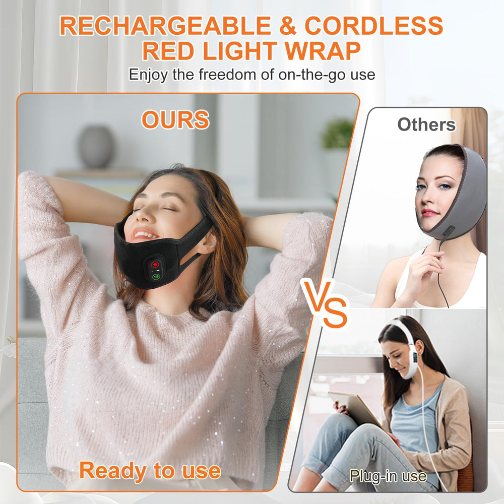 Haeglauv wearable red light wrap for home, office, or travel