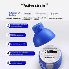 HAIION Probiotics 40B serving details indicate daily use portions.