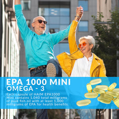HAIM EPA1000 MINI packaging, pharma-grade purity for reliable absorption.