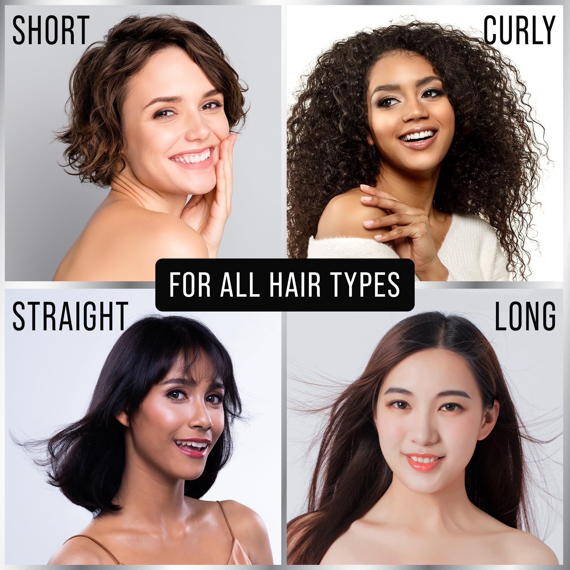 Close-up of Hair Thickness Maximizer label noting gluten-free, high-quality formula.