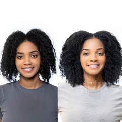 Hairfinity daily-use scene emphasizes consistent care in a morning routine.
