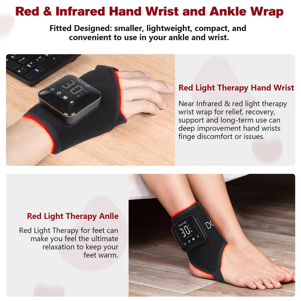 HAIYUE 3-in-1 LED beads deliver red and near-infrared therapy.