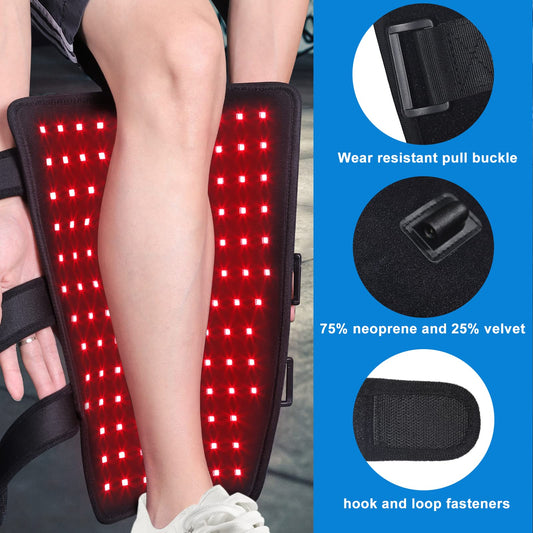 HAIYUE flat LED panel provides even coverage for full-body therapy