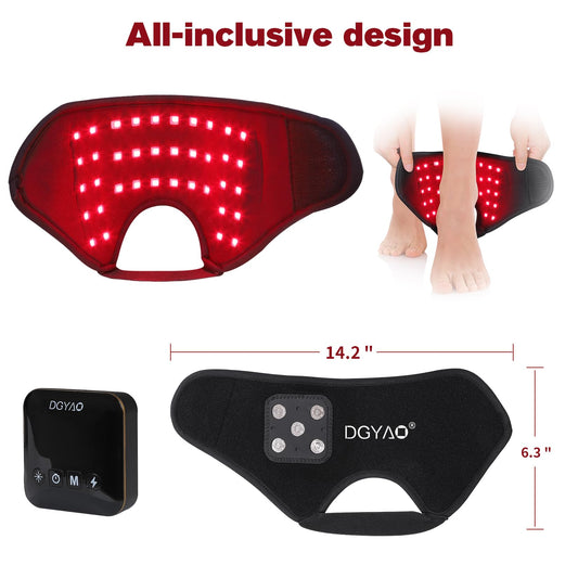 HAIYUE Red Light Wrap for ankles supports comfort and recovery.