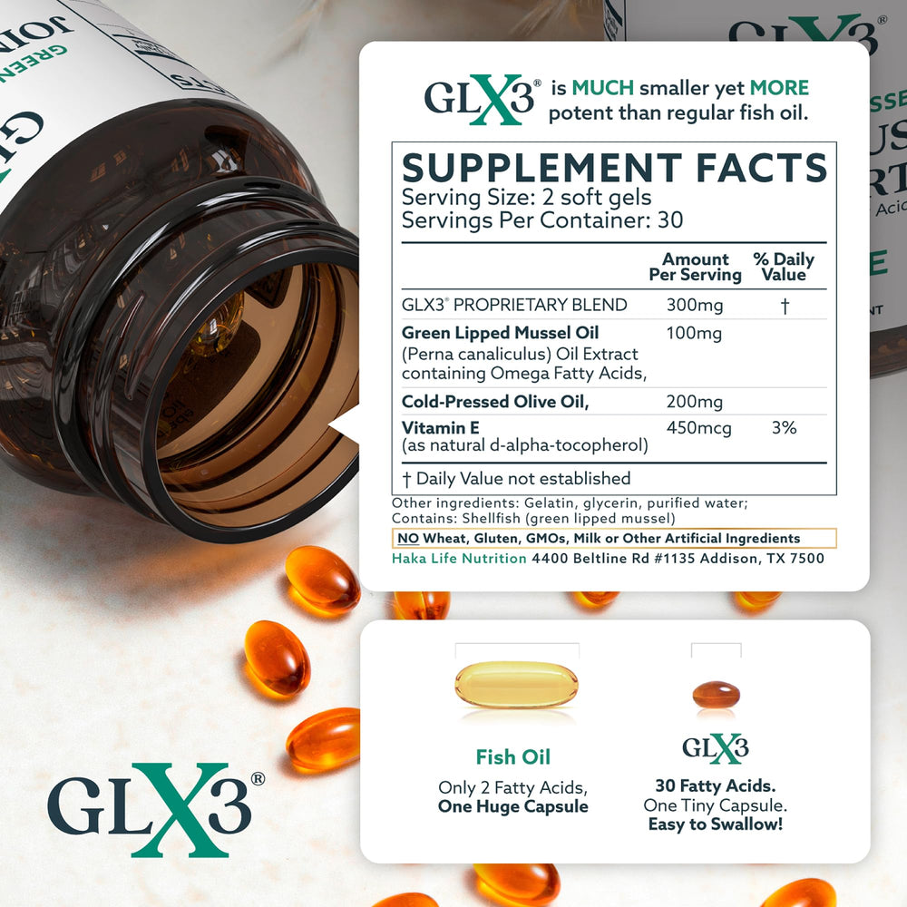 HAKA Life GLX3 supports an active lifestyle with flexible joints.