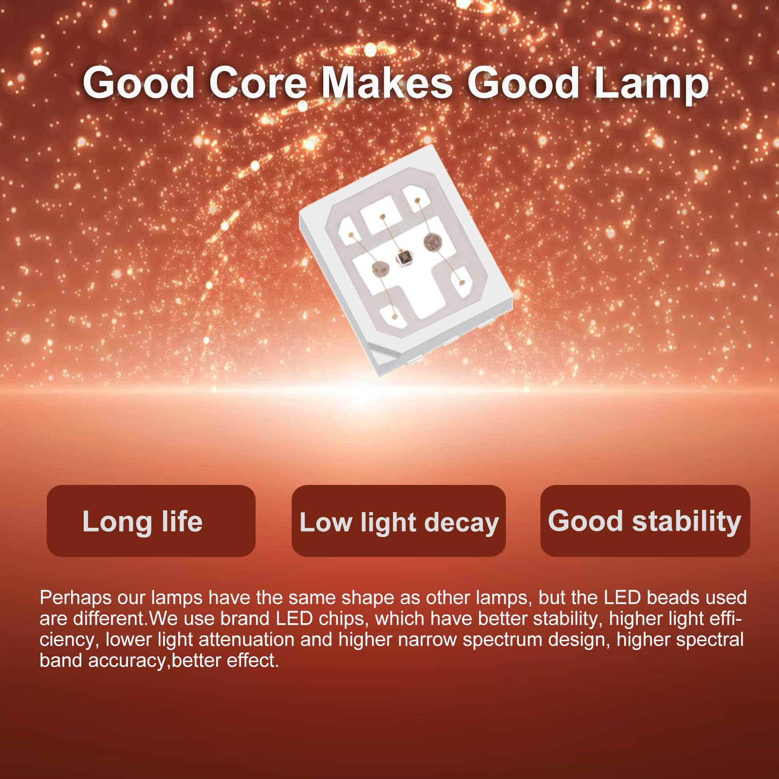 Halbeira 660nm and 850nm wavelengths offer versatile at-home comfort options.