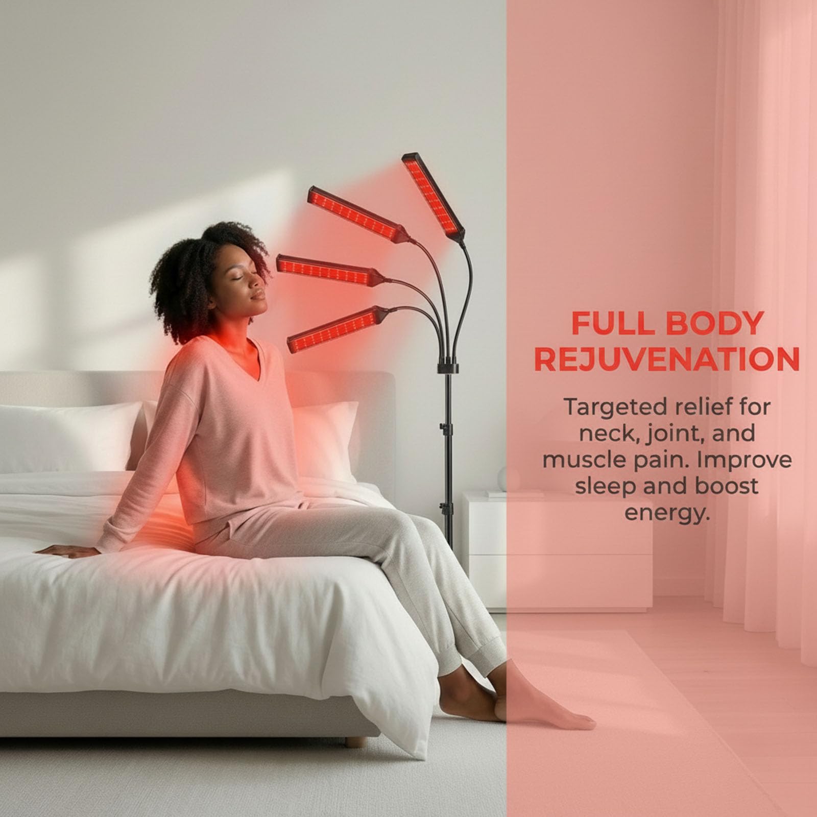 Halbeira gift-ready red light for wellness enthusiasts and caregivers.