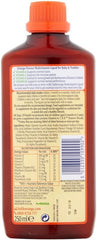 Haliborange bottle pour demonstrates easy, kid-friendly dosing
