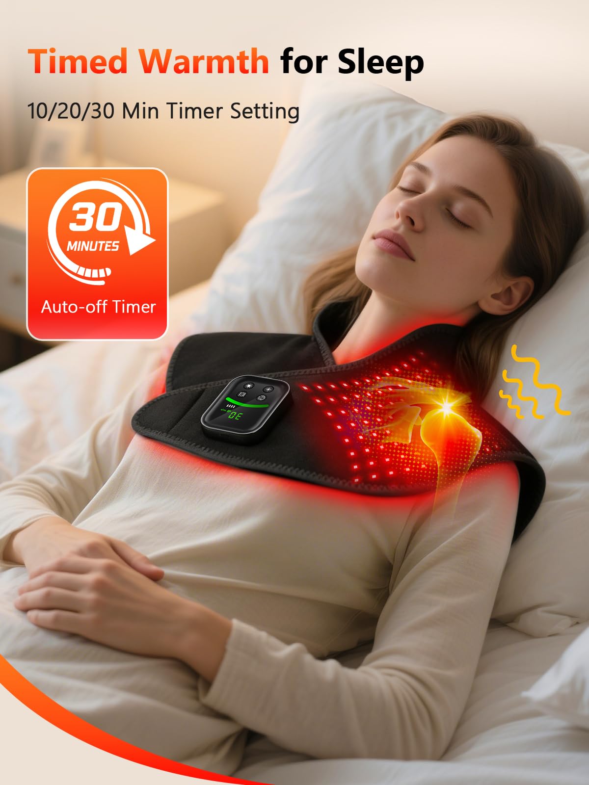 HALIDODO cordless controller enables easy adjustments on the go.