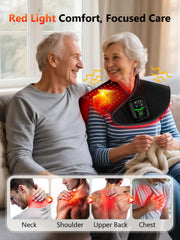 HALIDODO pad combines heat, massage and light for versatile relief.