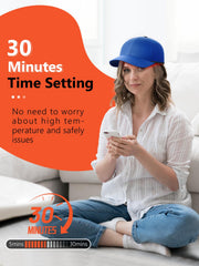 HALIDODO cap with time and brightness controls.