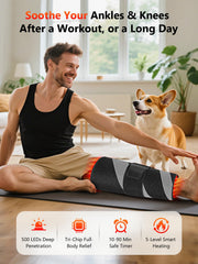 HALIDODO timer 10-90 minutes auto-shuts off for worry-free sessions.