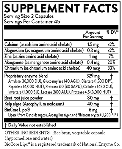 Hallelujah Diet digestive enzymes capsules close-up highlighting vegan, gluten-free formula
