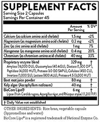 Hallelujah Diet digestive enzymes capsules close-up highlighting vegan, gluten-free formula