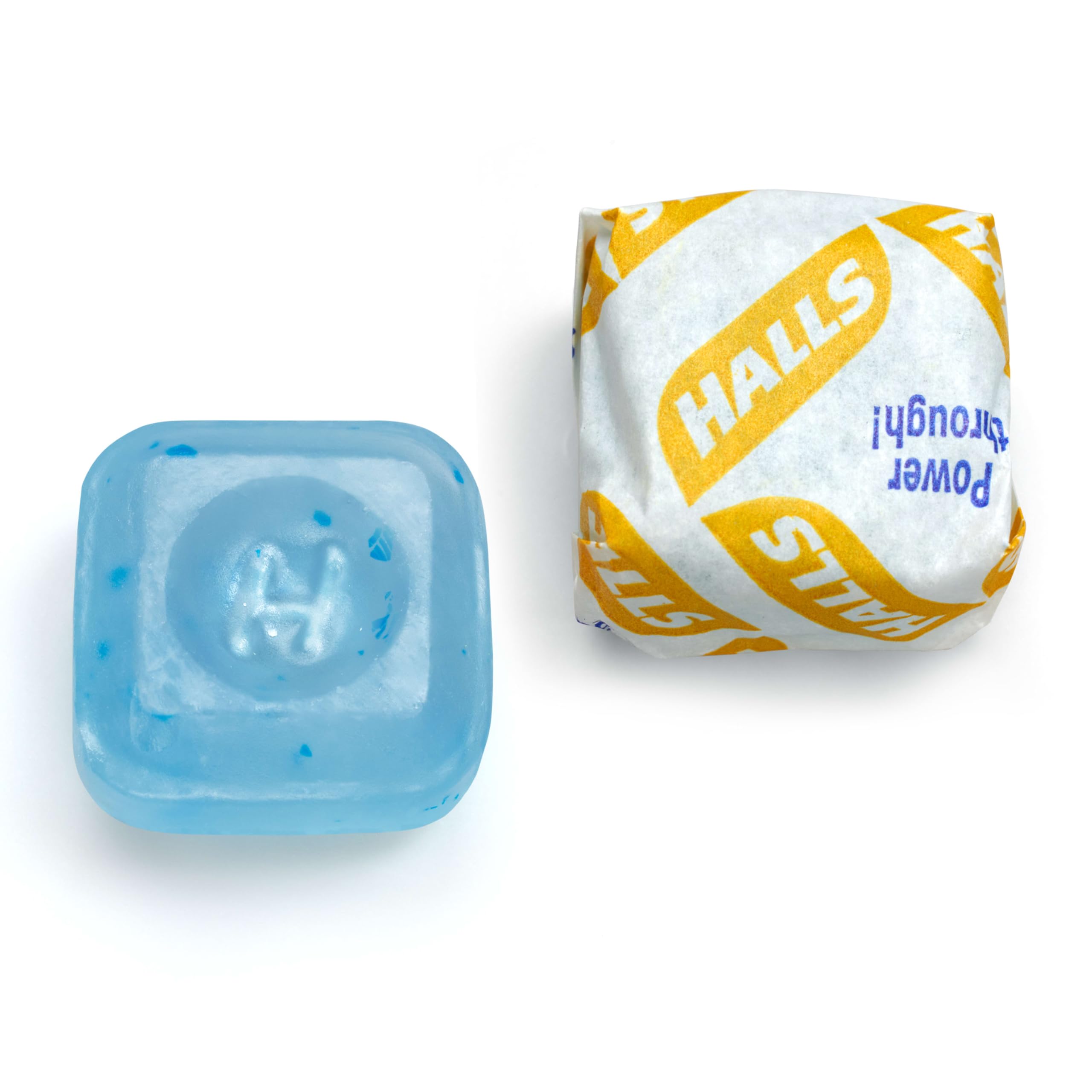 HALLS Mentho-Lyptus drops ingredient highlight menthol per drop.